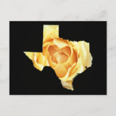 Voeg je eigen foto Texas Map Shape Briefkaart (Voorkant)
