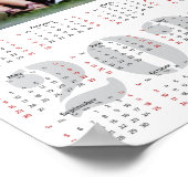 Voeg Je Eigen Foto Toe 2027 Poster Kalender (Hoek)