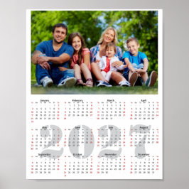 Voeg Je Eigen Foto Toe 2027 Poster Kalender