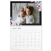 Voeg je eigen foto toe 2-pagina's grote 2025-kalen kalender (Jan 2026)