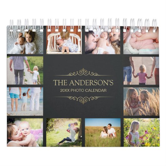 Voeg je eigen foto toe Aangepaste 2-pagina 2025 Ka Kalender (Hoes)