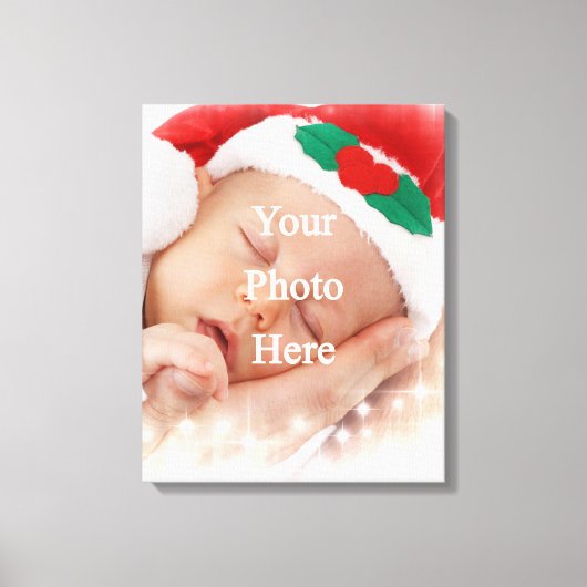 Voeg je eigen foto toe canvas afdruk (Voorkant)