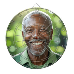 Voeg je eigen foto toe dartbord