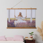 VOEG JE EIGEN FOTO TOE DIY BRUID KUNSTMAATIGE AFBE HANGEND WANDKLEED (Slaapkamer)