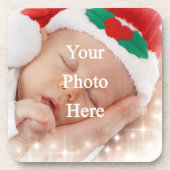 voeg je eigen foto toe drankjes onderzetter (Voorkant)