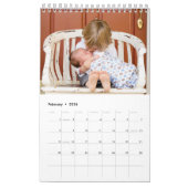 Voeg je eigen foto toe Enkele pagina 2025 Kalender (Feb 2026)