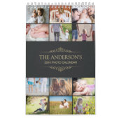 Voeg je eigen foto toe Enkele pagina 2025 Kalender (Hoes)