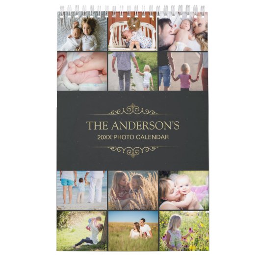 Voeg je eigen foto toe Enkele pagina 2025 Kalender (Hoes)