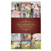 Voeg je eigen foto toe Enkele pagina 2025 Kalender (Hoes)