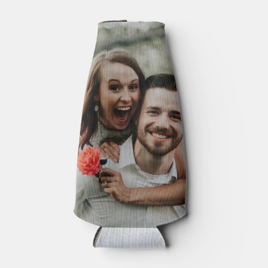 "Voeg je eigen foto toe" Flesjeskoeler (Voorkant)