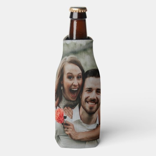 "Voeg je eigen foto toe" Flesjeskoeler (Fles Voorkant)