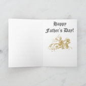 Voeg je eigen foto toe - Funny Knight in Shining A Kaart (Binnen)