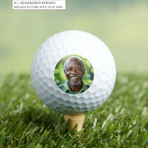 Voeg je eigen foto toe golfballen