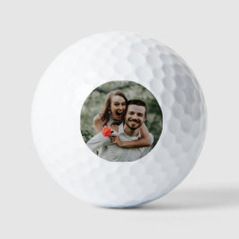 "Voeg je eigen foto toe" Golfballen