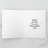 Voeg je eigen foto toe kaart (Binnen)