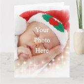 Voeg je eigen foto toe kaart (Voorkant)