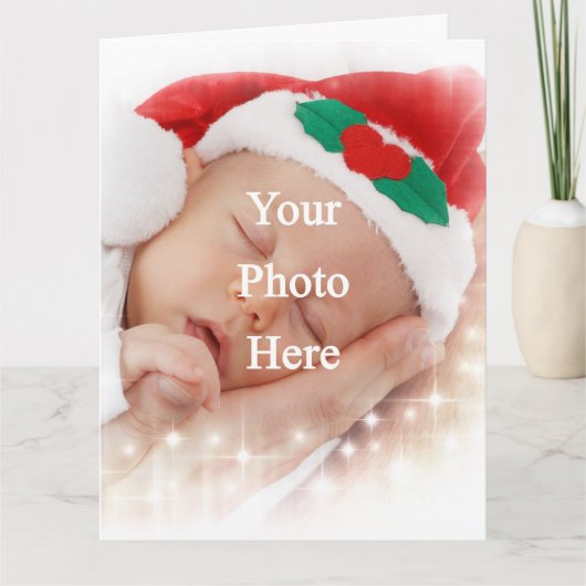 Voeg je eigen foto toe kaart (Voorkant)