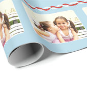 Voeg je eigen foto toe - Kerstmis Cadeaupapier (Rol Hoek)