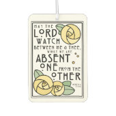 Voeg je eigen foto toe | Mizpah Blessing luchtverf Luchtverfrisser (Voorkant)