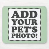 "Voeg je eigen foto toe" Muismat (Voorkant)