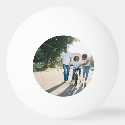 Voeg je eigen foto toe op maat pingpongbal (Achterkant)