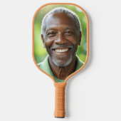 Voeg je eigen foto toe pickleball paddle (Achterkant)