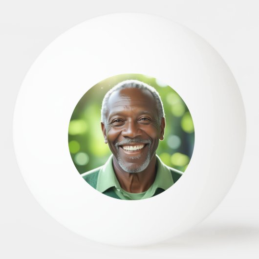 Voeg je eigen foto toe pingpongbal (Voorkant)