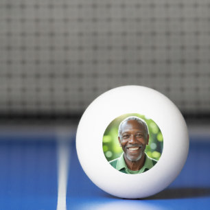 Voeg je eigen foto toe pingpongbal
