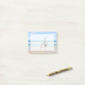 Voeg je eigen foto toe post-it® notes (Op bureau)