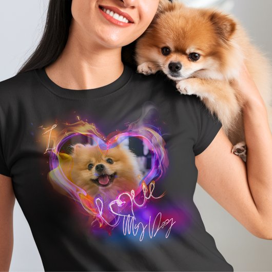 Voeg je eigen foto toe Schattigee Airbrushed Style T-shirt