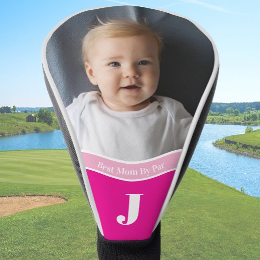 "Voeg je eigen foto toe" Sjabloon Beste Moeder Kin Golfheadcover