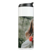 "Voeg je eigen foto toe" Thermosbeker (Gedraaid links)