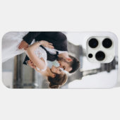 Voeg Je Eigen Foto Toe | Trouwen Case-Mate iPhone Case (Achterkant (horizontaal))