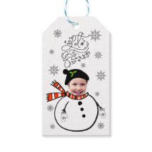 Voeg je eigen foto toe zodat je sneeuwt