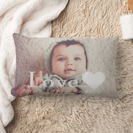 Voeg je eigen fotoliefdesscatter toe kussen (Deken)