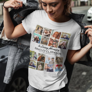 Voeg je eigen foto's en persoonlijke tekst toe t-shirt