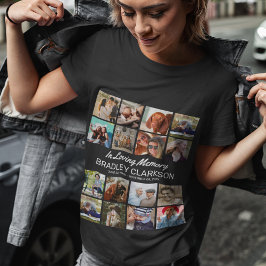 Voeg je eigen foto's en persoonlijke tekst toe t-shirt
