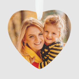 Voeg je eigen fotosjabloon toe ornament