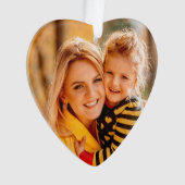 Voeg je eigen fotosjabloon toe ornament (voorkant)