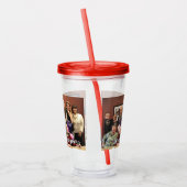 Voeg je eigen fototumbler toe acryl drinkbeker (Links)