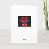 Voeg je eigen groet toe kaart (Achterkant)