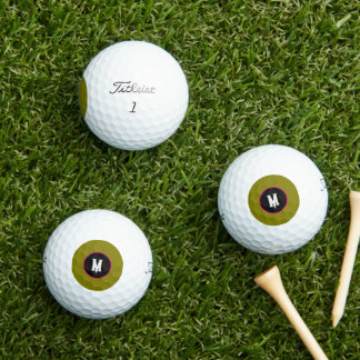 VOEG JE EIGEN INITIALEN TOE - PRO CUSTOM GOLFBALLE GOLFBALLEN