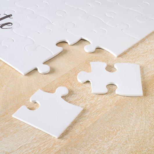 Voeg je eigen Inspirerend offerte zonnebloem toe Legpuzzel (Zijkant)