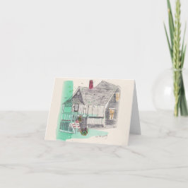 Voeg je eigen kunst afbeelding of foto toe notitiekaartje