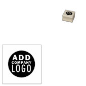 Voeg je eigen logo-bedrijf toe | Aangepast Rubberstempel (Gestempeld)