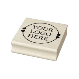 Voeg je eigen Logo Business Stamp toe Rubberstempel
