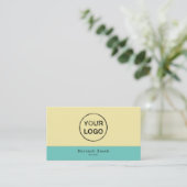 Voeg je eigen Logo, hindoeïsme, religie toe Visitekaartje (Staand voorkant)