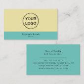 Voeg je eigen Logo, hindoeïsme, religie toe Visitekaartje (Voorkant / Achterkant)