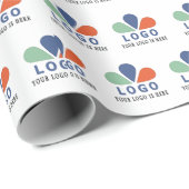 VOEG JE EIGEN LOGO TOE. Cadeaupapier (Rol Hoek)