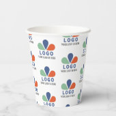 VOEG JE EIGEN LOGO TOE. PAPIEREN BEKERS (Achterkant)